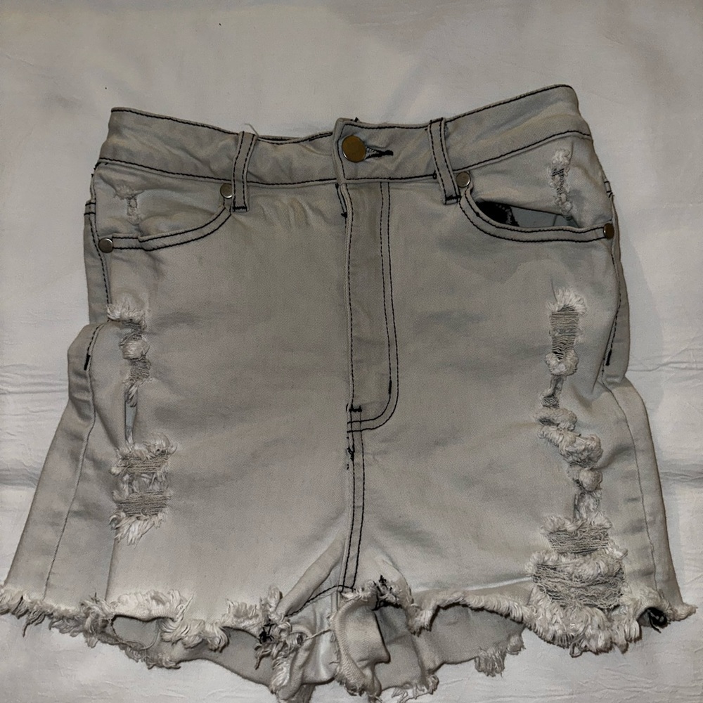 High waisted short shorts